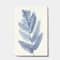 Designart - Forest Ferns Blue - Cottage Premium Canvas Wall Art